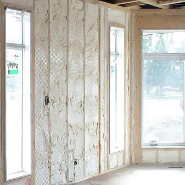 spray foam in house walls