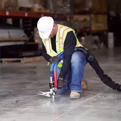 warehouse concrete levelling