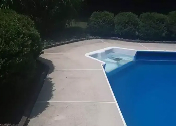 pool concrete levelling