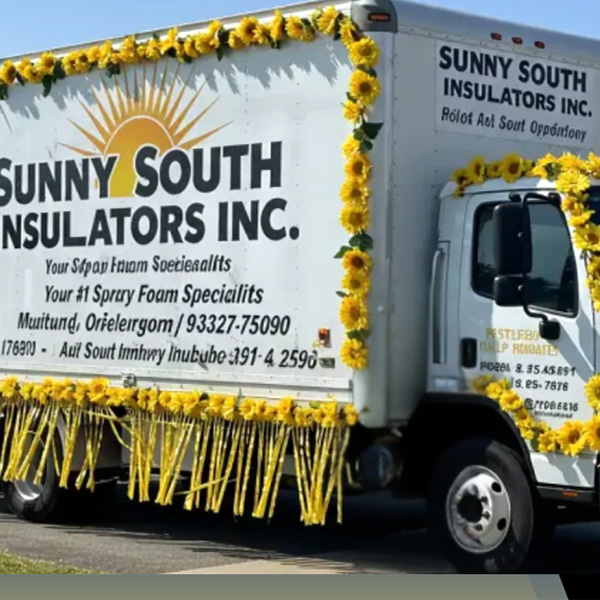 Sunny South Insulators Inc truck